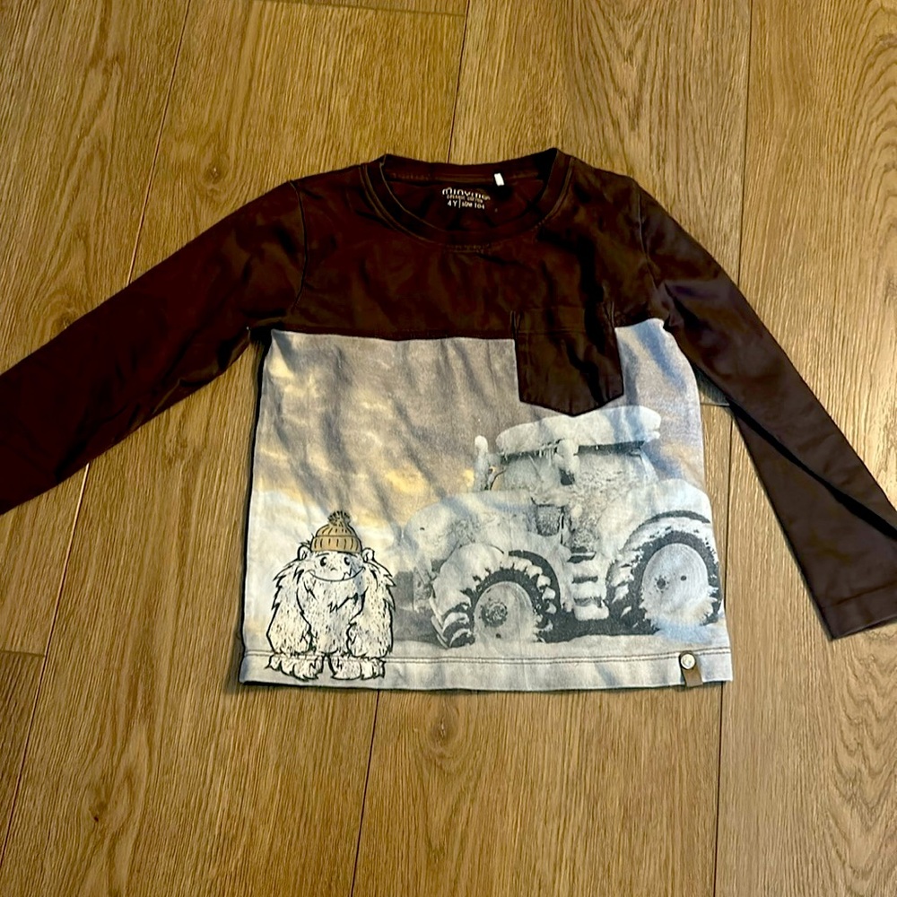 Cute Yeti Minymo long sleeve
